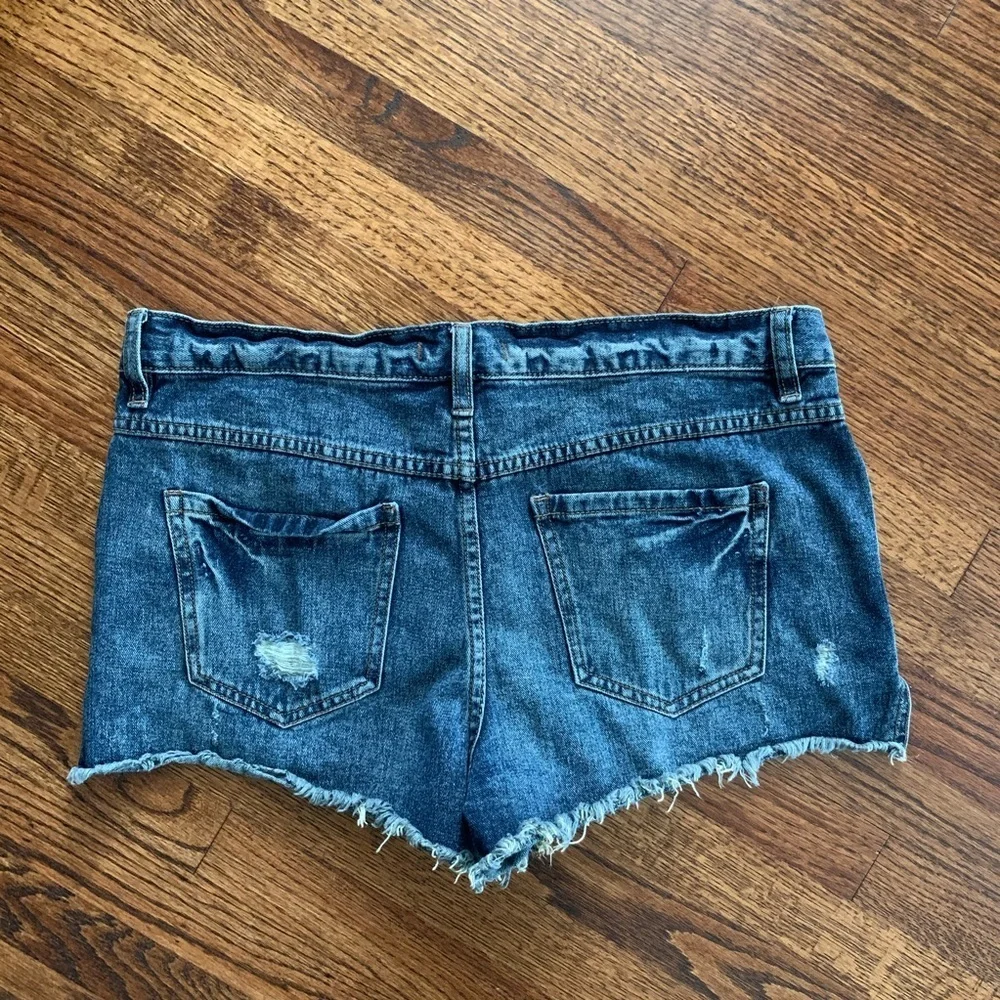 Free People Jean Shorts